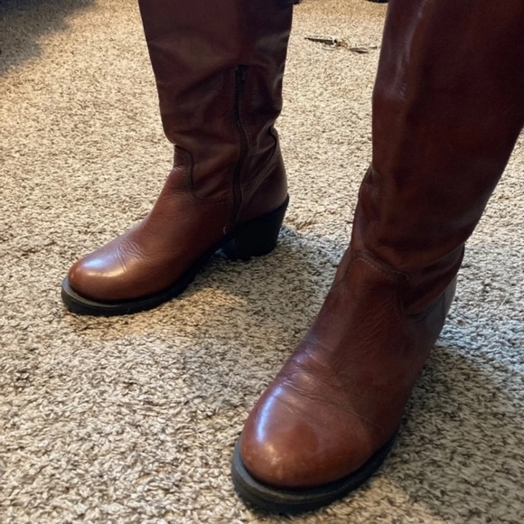 Steve Madden Genuine Leather Riding Boots - Picture 7 of 9